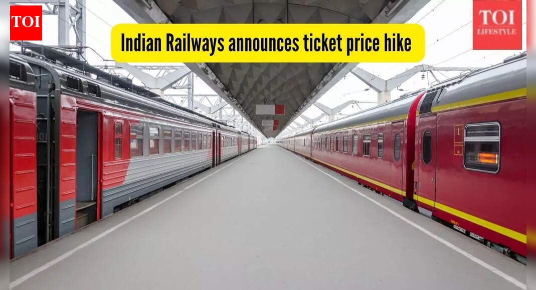 Indian Railways tickets price hike from December 26: See full list of new fare