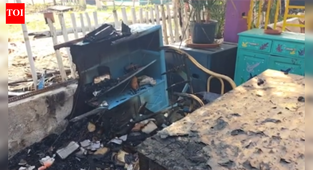 Fire guts shack at Utorda, Rs 10 lakh loss estimated