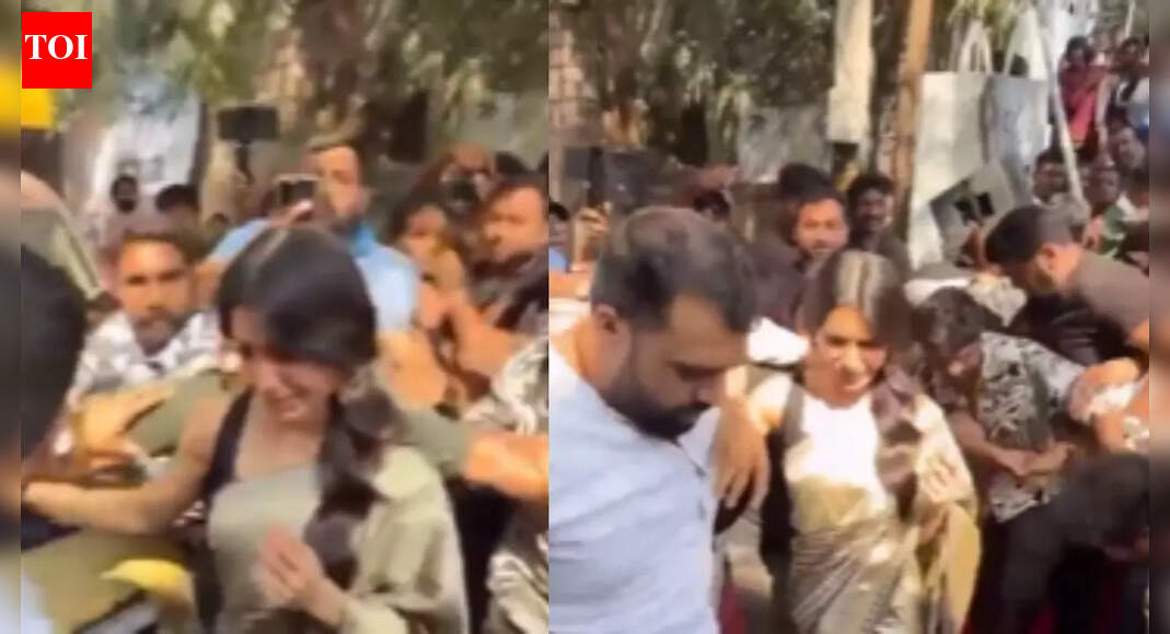 After Niddhi Agerwal, Samantha Ruth Prabhu gets mobbed by fans at a public event, netizens react and call it 'pathetic'