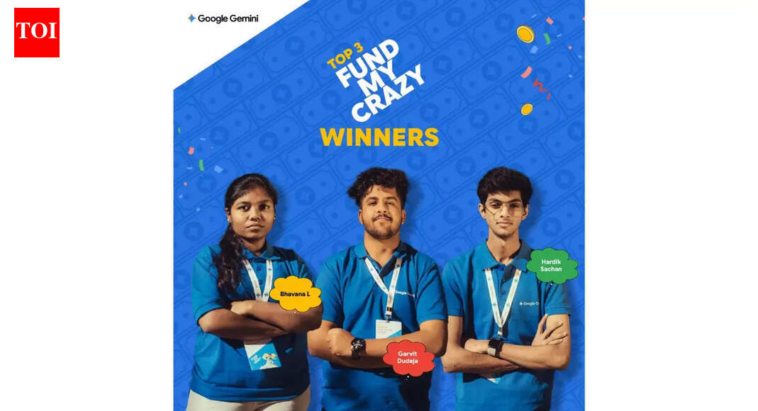 Google announces winners of Gemini AI Fund Me Crazy student contest: Meet the winners