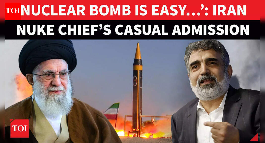 Iran Explored Pure Fusion Bomb, Warns ‘SPOOKED’ Israel; Nuclear Chief Admits ‘Building Nuke Is Easy’