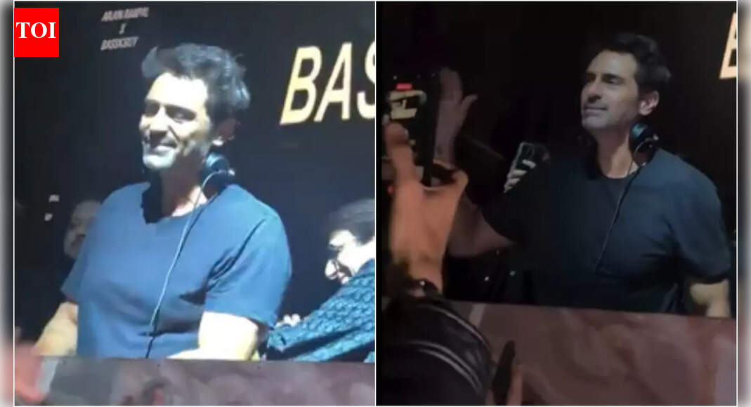 'Dhurandhar': Arjun Rampal turns DJ at club as he celebrates the film's success playing the viral 'FA9LA' song