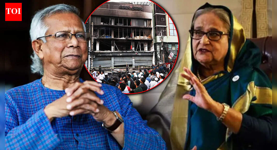 Sheikh Hasina Slams Yunus Over Violence In Bangladesh, Calls Out 'Hostile Statements Against India'