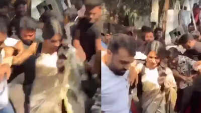  Videos show chaotic scenes; 2nd incident in a week after Nidhhi Agerwal ordeal