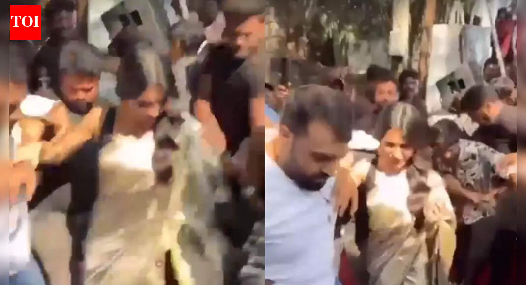 Fan frenzy scare: Actor Samantha Ruth Prabhu mobbed during public appearance in Hyderabad; organisers yet to respond