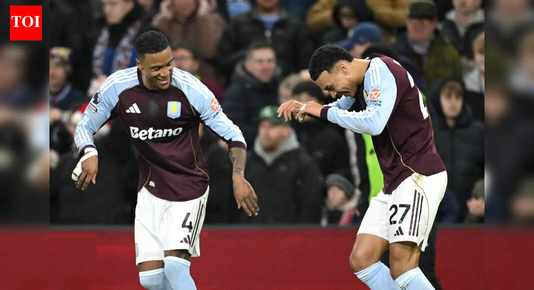 EPL: Aston Villa stun Manchester United to fuel shock title push