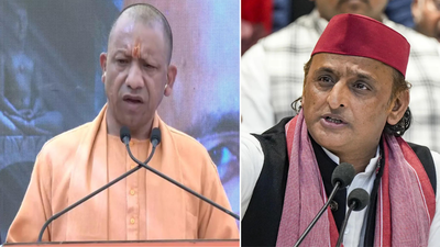  Yogi's veiled swipe at Akhilesh, Rahul; SP chief hits back