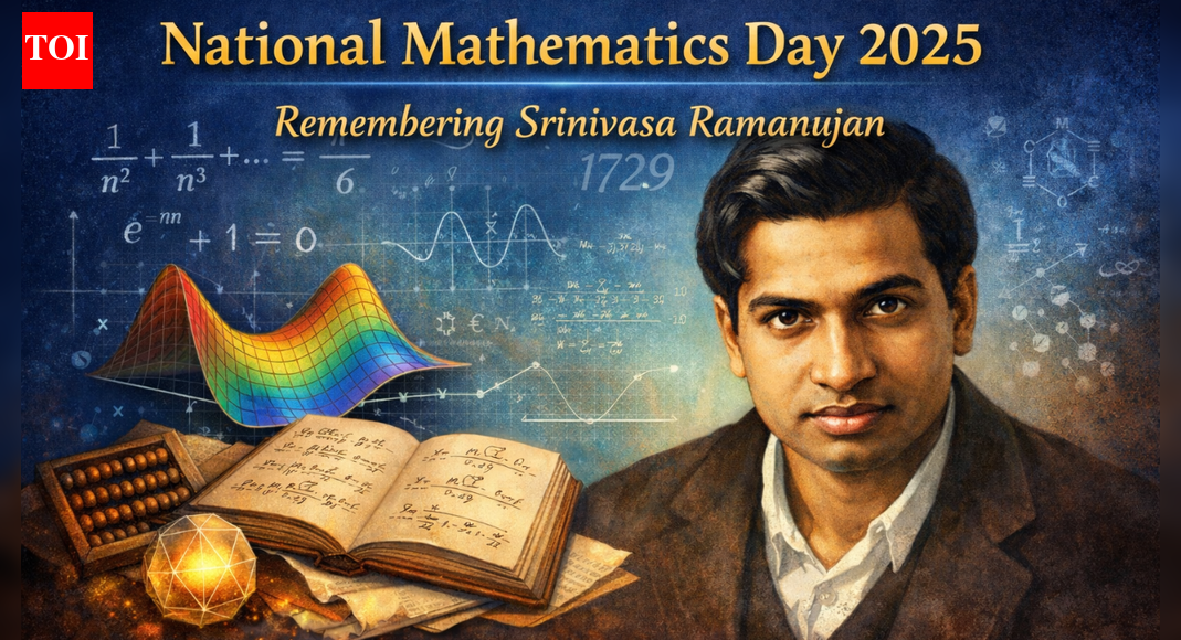 National Mathematics Day: Why is it celebrated on Srinivasa Ramanujan’s birthday?