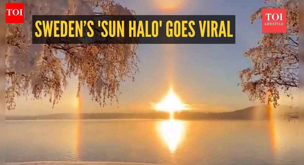 Sweden’s 'Sun Halo' goes viral: The magical sky moment everyone is talking about