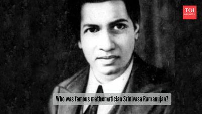  Who was Srinivasa Ramanujan?