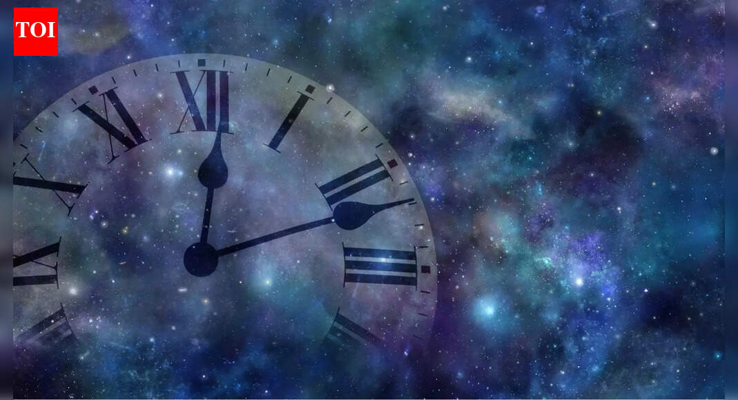 A wobbling star reveals rare evidence of space-time twisting near a black hole