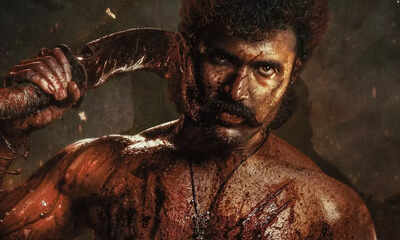 ‘VD15’ is now 'Rowdy Janardhana'; Vijay Devarakonda shines on blood soaked intense glimpse in ‘The Biography of a wounded man’