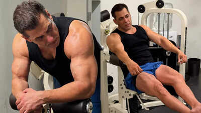 Salman Khan flaunts his chiseled body ahead of 60th birthday, fans can't stop gushing over his biceps, say 'Ageing like fine wine'