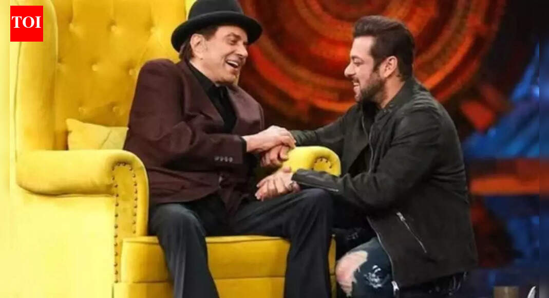 Salman Khan remembers Dharmendra on international stage, ‘I just lost a father figure... I have always followed him’