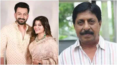 Prithviraj Sukumaran’s wife Supriya Menon slams selfie-takers at Sreenivasan’s funeral, calls out invasion of privacy