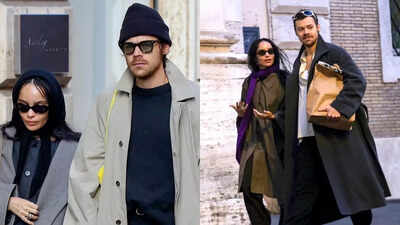 Zoe Kravitz fuels engagement rumours with Harry Styles after flaunting gold ring during Rome outing