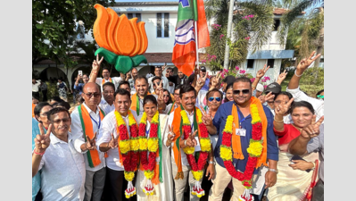 BJP bags 29, but opposition makes it sweat to finish line