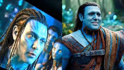 Govinda as 'Na'vi' from 'Avatar Fire And Ash' says his popular 'batti bujha intukle pintukle' dialogue and it's the most hilarious VIDEO the internet today! But is this for real? - WATCH and find out
