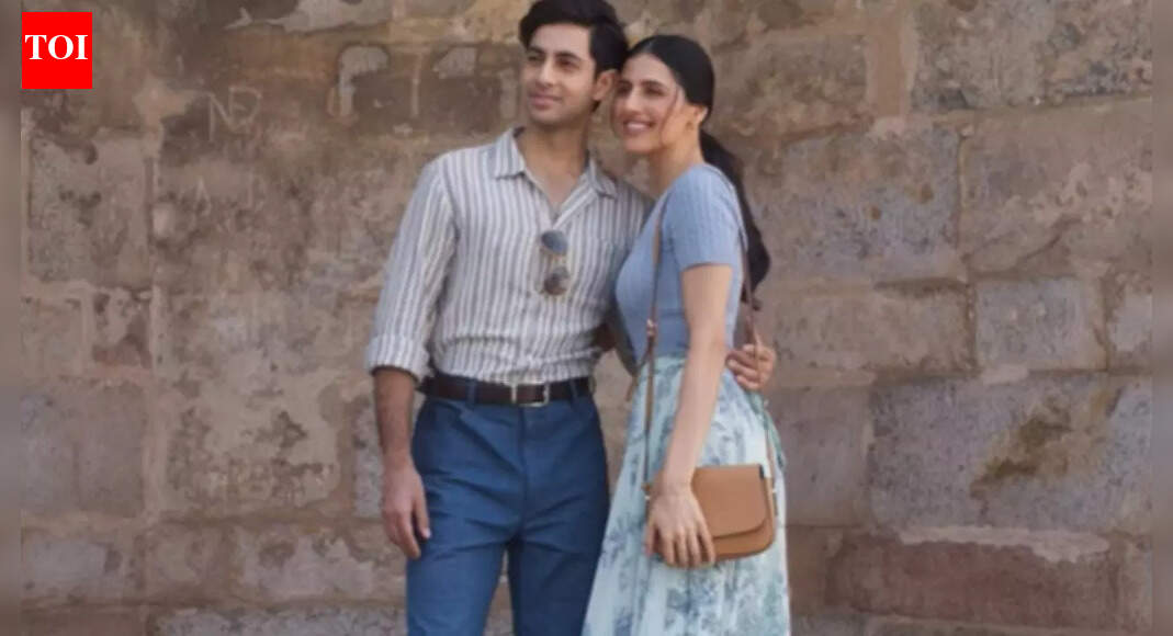 'Ikkis’ song ‘Tera Aashiq’ starring Agastya Nanda and Simar Bhatia wins hearts as netizens say, ‘After a long time… mind-blowing song’