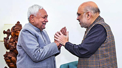 Nitish Kumar meets PM Narendra Modi, Amit Shah in a ‘courtesy call’