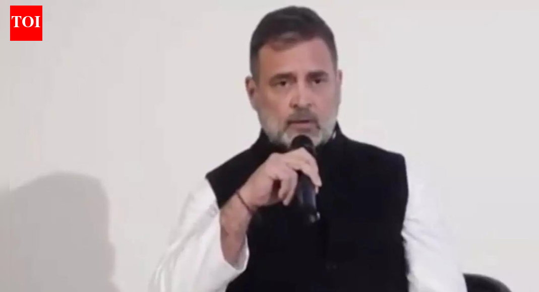 'Threatening anarchy': BJP hits out at Rahul's 'democracy' remark in Berlin; accuses him of 'wanting chaos'