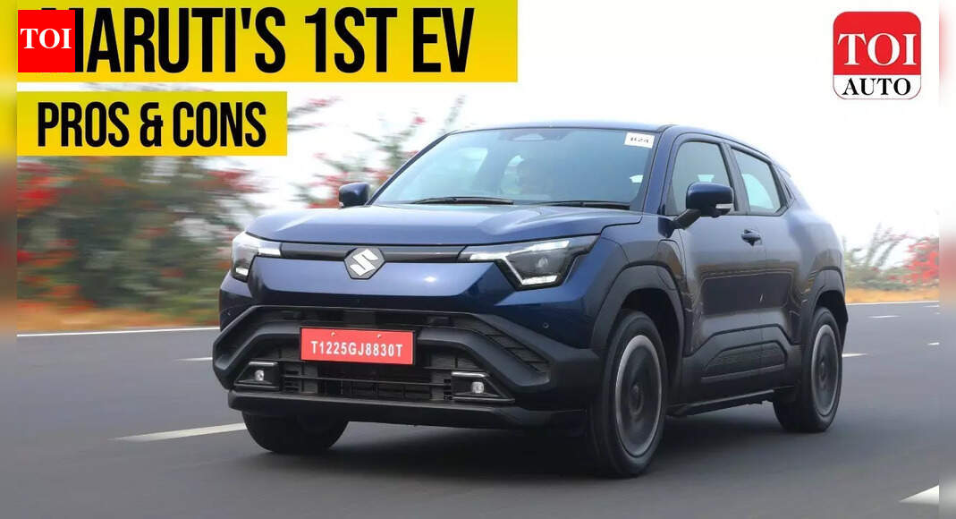 Maruti Suzuki e Vitara Review: Good car, great ecosystem | TOI Auto