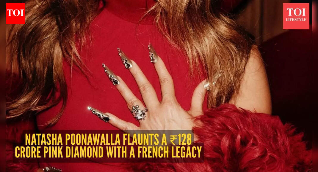 Natasha Poonawalla flaunts a Rs 128 crore pink diamond ring once owned by 'Last Queen of France' Marie Antoinette