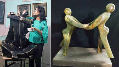 Sculptor Sheela Chamariya unveils new exhibition in Delhi