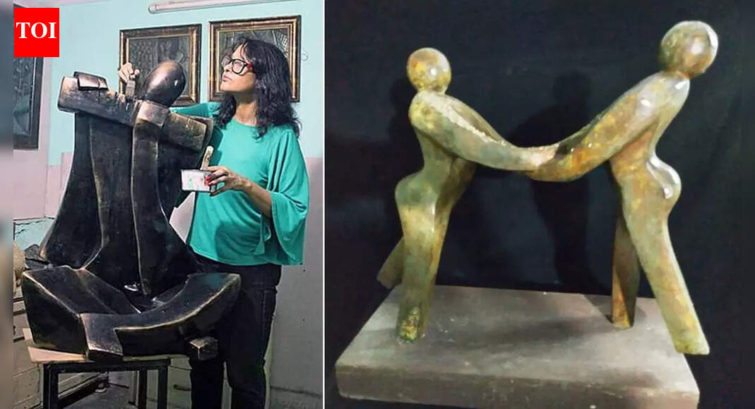 Sculptor Sheela Chamariya unveils new exhibition in Delhi