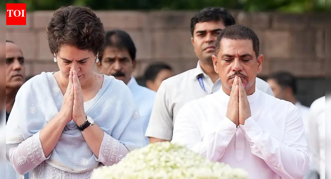 'Demands from everywhere': Robert Vadra on Congress leader's Priyanka for PM pitch