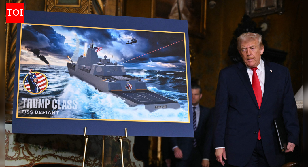 Trump-Class Warships: Trump unveils new fleet to counter China; experts warn on cost, strategy