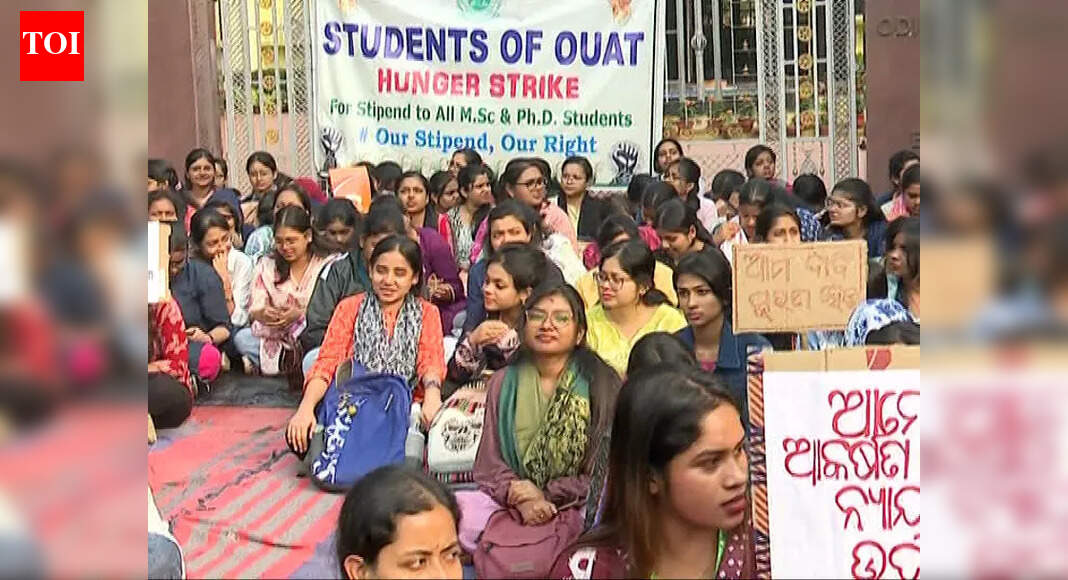 OUAT students continue strike over stipend demand