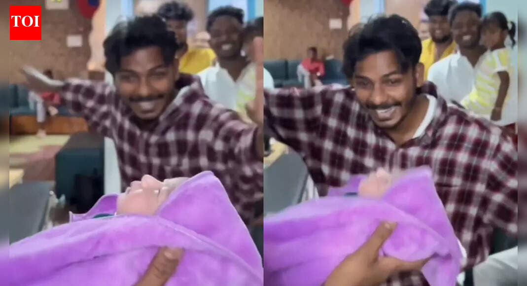 A man’s dancing video on Akshaye Khanna’s Dhurandhar entry song after becoming father to a baby girl is winning hearts