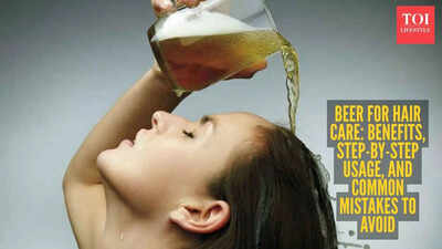 Don't drink Beer, use it as hair rinse: Benefits, how to use it, and everything you need to know