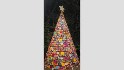 Getting into the Christmas spirit one stitch at a time
