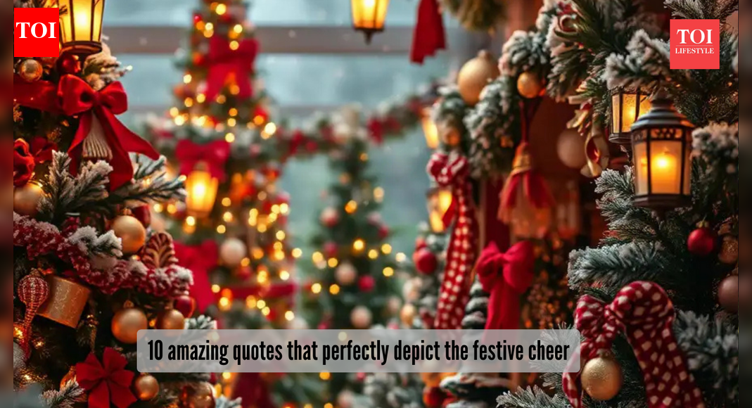 Merry Christmas 2025: 10 amazing quotes that perfectly depict the festive cheer
