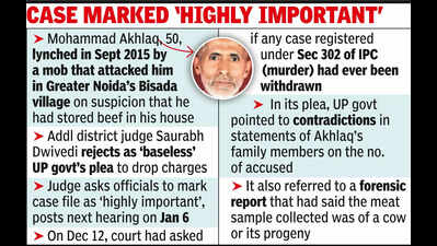  UP govt's plea to drop charges against all accused rejected; court orderstrial hearingon daily basis