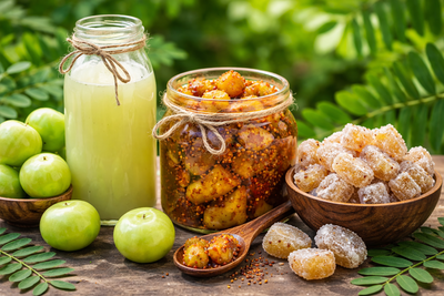 Amla juice vs amla achaar vs amla candy: Which is better for absorption and nutrition