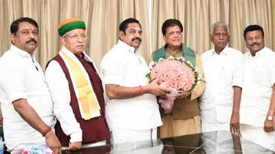 BJP's Tamil Nadu election in-charge Piyush Goyal begins formal alliance  talks with AIADMK ahead assembly election | Chennai News - The Times of  India