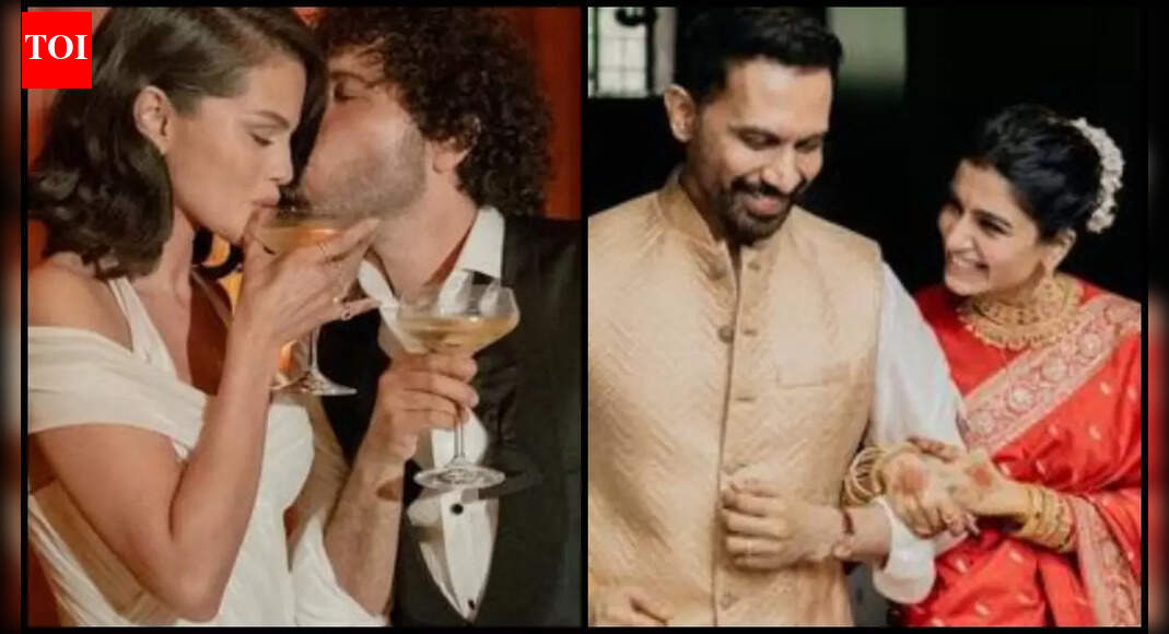 Weddings of 2025: Samantha Ruth Parbhu and Raj Nidimoru to Selena Gomez-Benny Blanco, Celebs who exchanged vows this year