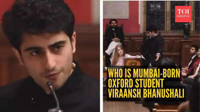 Who is Mumbai-born Oxford student Viraansh Bhanushali, and why his speech on India’s policy went viral