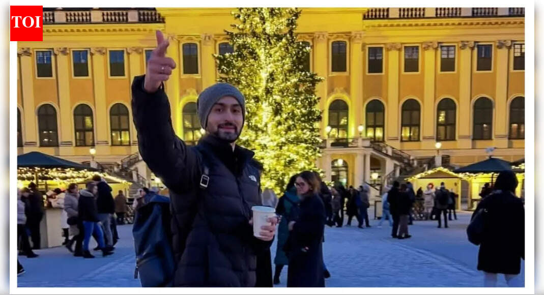 Vibhav Roy celebrates Christmas in Europe, says, 'I love Christmas markets, decorations, and just walking around, taking it all in'