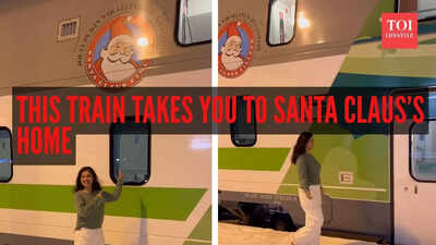 This train in Finland takes you to Santa Claus’s home – the journey on the Santa Claus Express feels straight out of a storybook