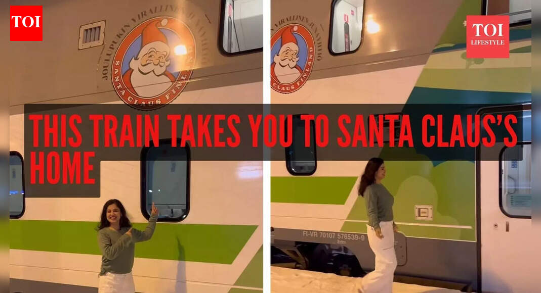 This train in Finland takes you to Santa Claus’s home – the journey on the Santa Claus Express feels straight out of a storybook