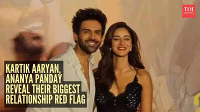 Kartik Aaryan, Ananya Panday reveal the biggest relationship red flag for them is...