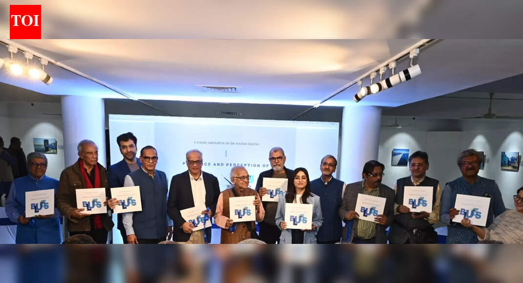 In shades of blue: City exhibition captures the colour of emotion