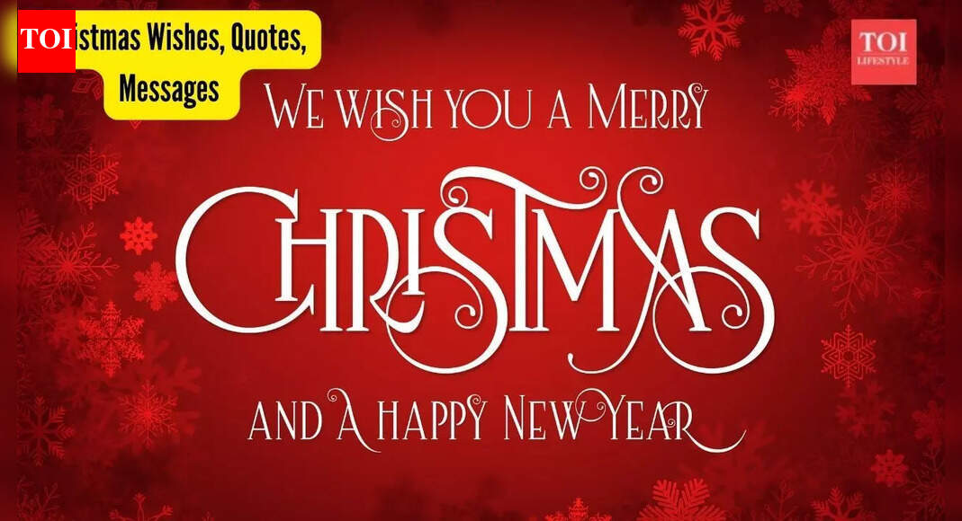 Merry Christmas 2025: Images, Quotes, Wishes, Messages, Cards, Greetings, Pictures and GIFs