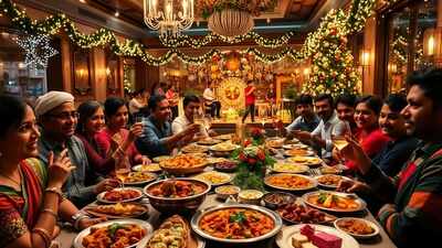 How Restaurants Are Bringing the Spirit of Christmas to Mumbai’s Tables