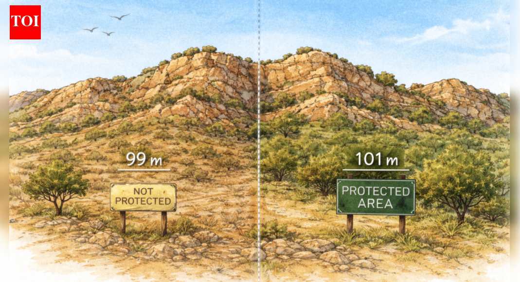 Why a 100-metre rule has put India’s oldest mountains back in court