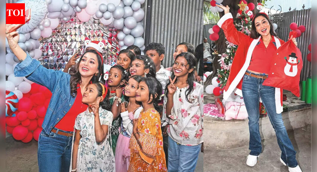 Mimi turns Santa this Christmas